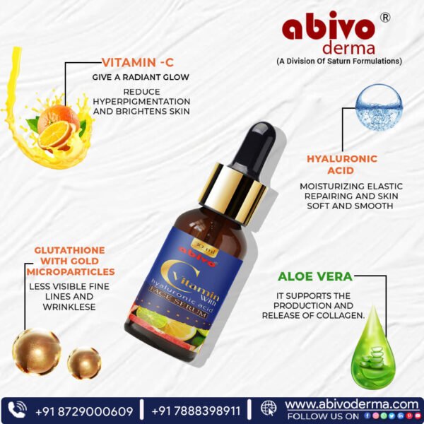 ABIVO VITAMIN - C Face Serum  (30 ml) - Image 2