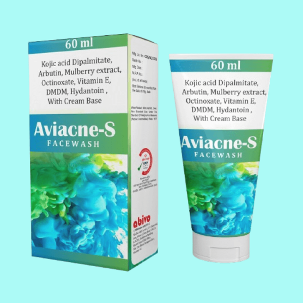 Aviacne-S Facewash | Reduces Acne & Oil Control | For Clear, Glowing, and Clean Skin | Suitable for All Skin Type